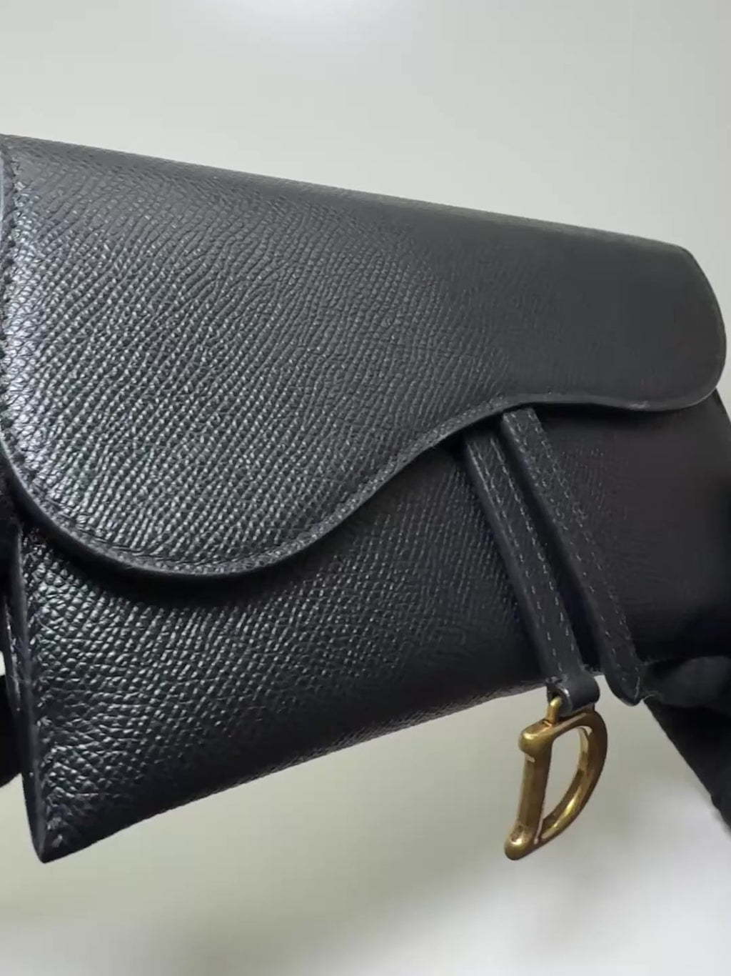 Dior Saddle Long Wallet On Chain