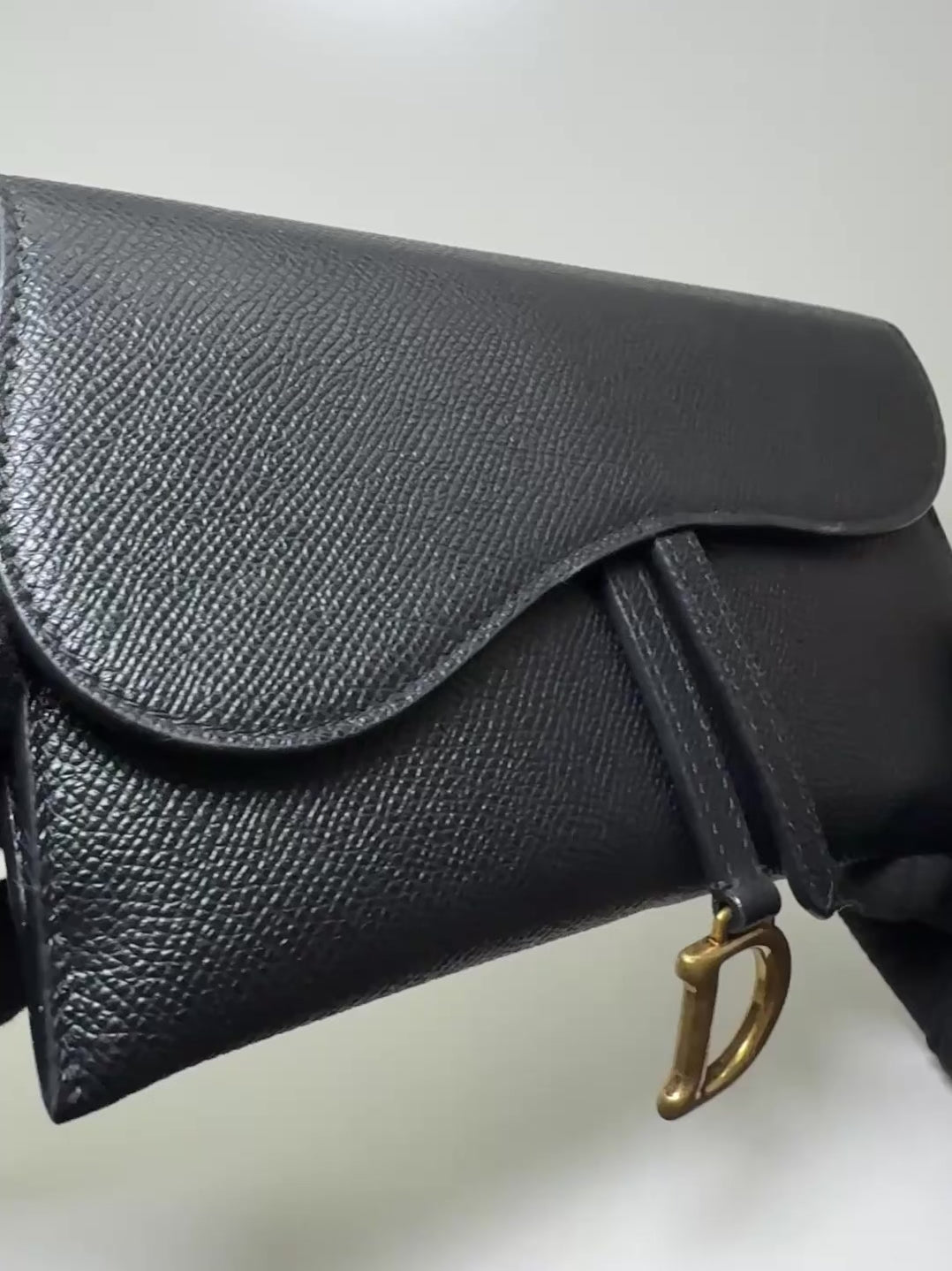 Dior Saddle Long Wallet On Chain